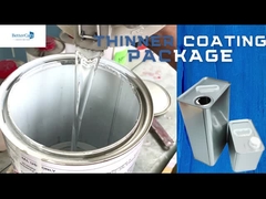 حاويات تخزين معدنية مستطيلة سعة 4 لتر - فولاذ شديد التحمل لحماية موثوقة