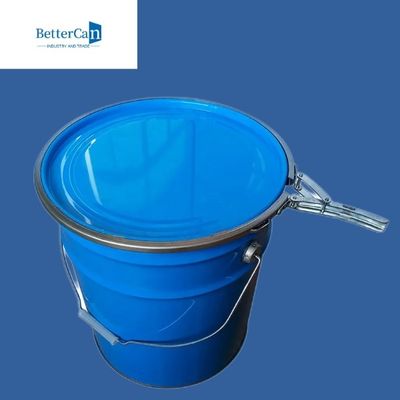 شراء علبة طلاء خارجية معدنية ، سطل فولاذي سعة 5 جالون بغطاء online manufacture