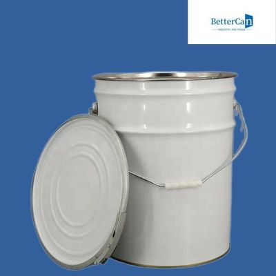 شراء دلاء طلاء صفيح 5 جالون ، دلو معدني 20 لتر مع غطاء online manufacture