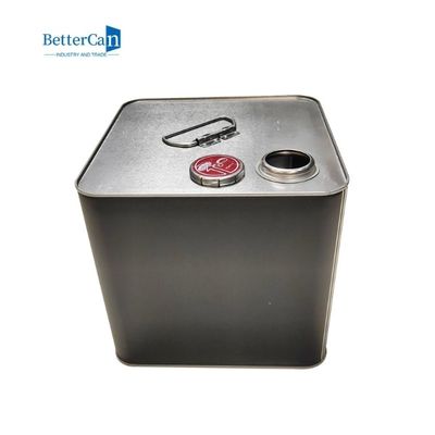 شراء مربع صفيح يمكن القصدير 20 لتر حاوية زيت القصدير مع غطاء الضغط online manufacture