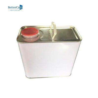 شراء علب صفيح دهان سعة 2 لتر عبوات طلاء جالون فارغة لتعبئة مادة كيميائية أرق online manufacture
