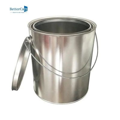 شراء جولة طلاء السيارات القصدير 5 لتر معدن مع غطاء حلقة قفل ليفر ISO9001 online manufacture