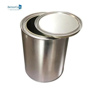 شراء 1 جالون طلاء السيارة القصدير جولة المواد صفيح مع رافعة غطاء online manufacture