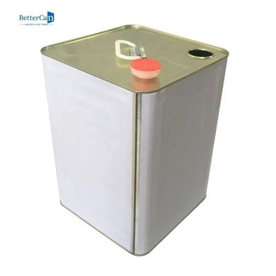 شراء عبوات محكمة الغلق لطلاء السيارات من القصدير حاويات 20 لترًا سطل معدني بغطاء بلاستيكي online manufacture