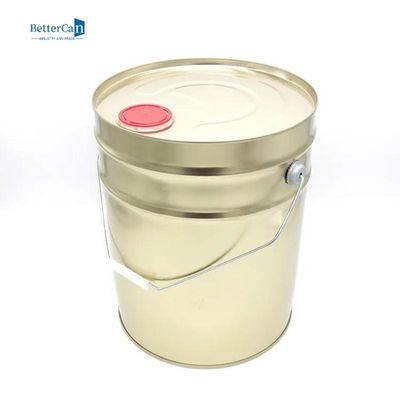 شراء دلاء ذهبية فارغة 5 جالون ، سطل دلو دائري 20 لتر online manufacture