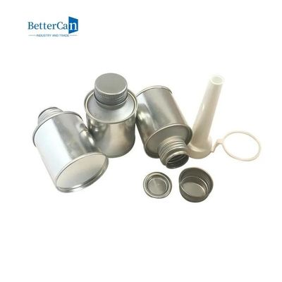 شراء 100 مل يمكن القصدير التعبئة والتغليف جولة علب معدنية فارغة للأسمنت الغراء online manufacture