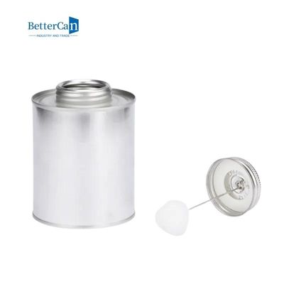 شراء 1 باينت 473 مللي 500 جرام علب طلاء صناعية للغراء PVC مع رأس لولبي / فرشاة كروية online manufacture