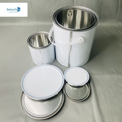 شراء 4 لتر مخزن المذيب الصناعي 1 جالون علبة من الصفائح الخشبية للصمغات الكيميائية الطباعة CMYK online manufacture
