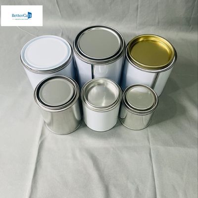 شراء 500 مل كيميائية مستديرة 250 مل علب الطلاء الفارغة سمك 0.23 ملم online manufacture