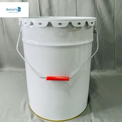 شراء دلو معدني 10 لتر مع غطاء 2.2 جالون عبوة سائل فارغة مغلفة علبة online manufacture