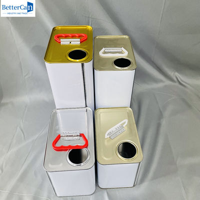 شراء 250 مل مادة تغليف الطلاء علب معدنية 5 لتر مع غطاء بلاستيكي علب القصدير online manufacture