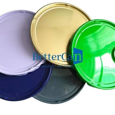 شراء دلو من الصلب الذهبي مع قفل حبل من الصلب ملحقات الزهور غطاء غطاء 0.38mm مقياس OEM سمك و اللون online manufacture