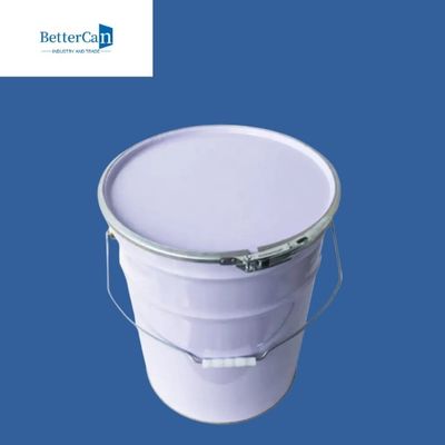 16L دلو طلاء معدني سطل BPA مجاني 5 جالون دلو طبل مع غطاء