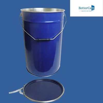 0.28mm-0.35mm دلو طلاء معدني 25 لتر طبل معدني مواد صديقة للبيئة صفيح