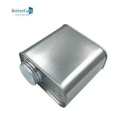 250G حاوية القصدير الفارغة ، يمكن أن تتم الموافقة على تغليف الشاي المعدني ISO9001