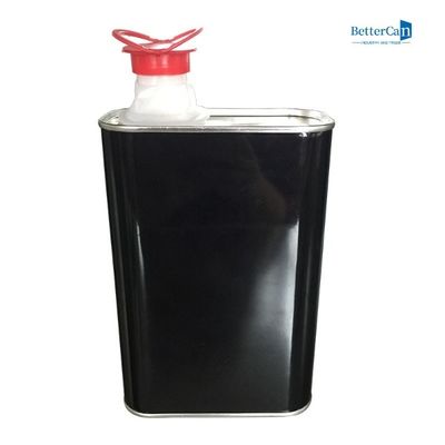 ISO9001 مخصص زيت المحرك القصدير علب الطلاء الفارغة مربعة 1 لتر
