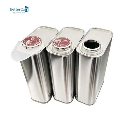 المذيبات الطلاء القصدير الموردين ، علب الطلاء المعدنية الفارغة مربعة ISO9001