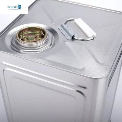 15Kg طلاء تزيين يمكن مربع القصدير دلو لزيت الطعام / زيت Musterd