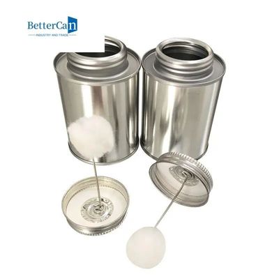 PVC الغراء الطلاء الصناعي علب مقاومة كيميائيا 500ml القصدير يمكن المورد
