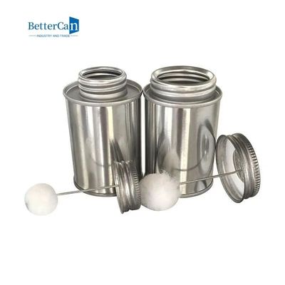 علب طلاء صناعية 118 مل علب أسطوانية لتغليف الأسمنت الغراء PVC / CPVC