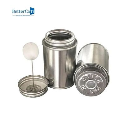علب طلاء صناعية 118 مل علب أسطوانية لتغليف الأسمنت الغراء PVC / CPVC