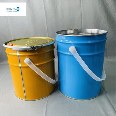 علبة عمودية مخروطية 10 لتر مع حلقة قفل دلو عمودية OEM 5L دلو سيكا