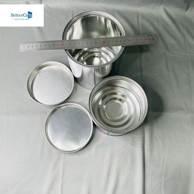 OEM 250 مل علب الطلاء الصفيحة 500 مل حاوية الطلاء الصناعية
