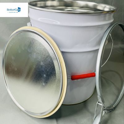 OEM الفارغة مغلفة علبة 10 لتر للتغليف الطلاء المملكة المتحدة المعدن