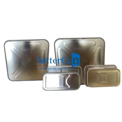 0.28mm Square Tin Components 18liter Square Gold OEM Tin Accessories
